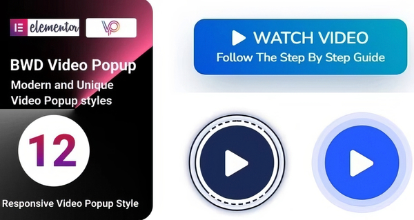 Video Popup addon for Elementor 1.0