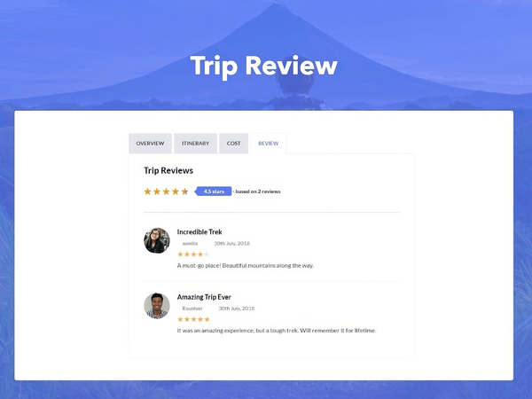 WP Travel Engine – Trip Reviews 2.1.2