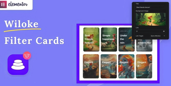 Wiloke Filter Cards Elementor Addon 1.0.0