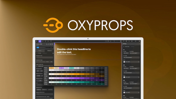 OxyProps – Modern CSS Framework 1.12.1