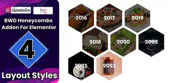Honeycombs Addon For Elementor 1.0