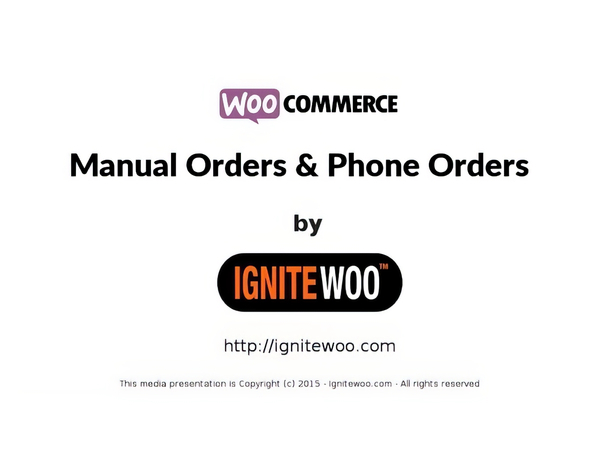 WooCommerce Phone Orders & Manual Orders 3.4.1