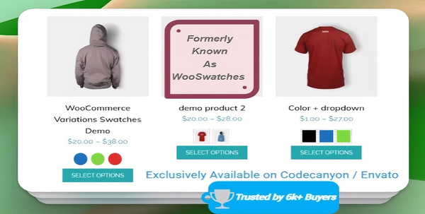 WooCommerce Color or Image Variation Swatches 4.0.0