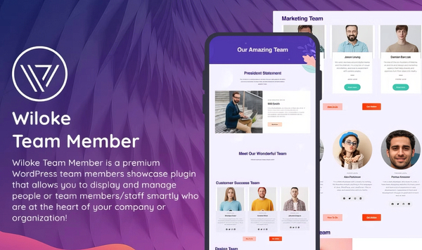 Wiloke Team Member Addon For Elementor 2.0.1