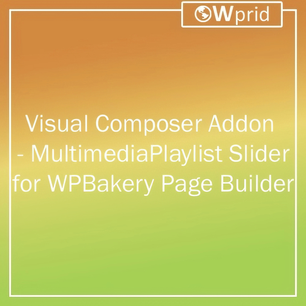 Multimedia Playlist Slider for WPBakery 2.1