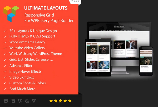 Ultimate Layouts – Addon For WPBakery 3.0.8
