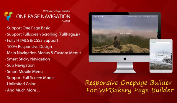 Smart One Page - Addon For WPBakery