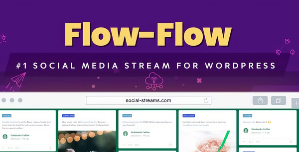 Flow Flow Social Media Streaming for WordPress 4.9.5