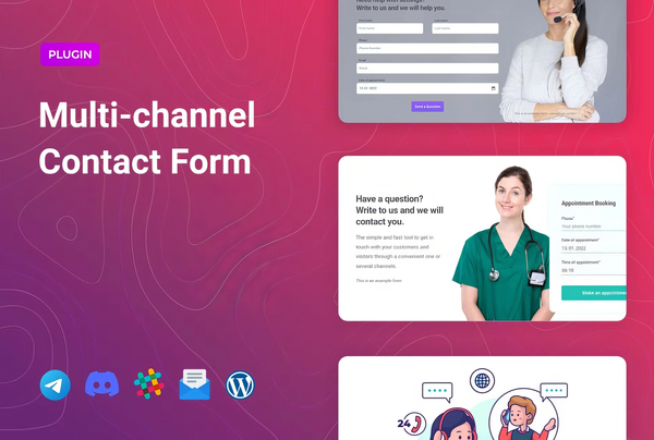 Multichannel Contact Form for Elementor 1.0.0