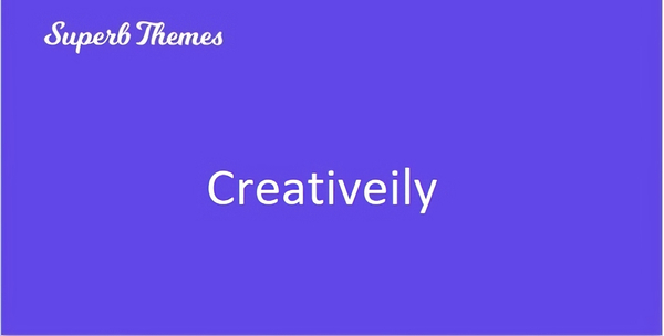 Superb Creativeily Theme