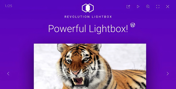 Revolution Lightbox WordPress Plugin