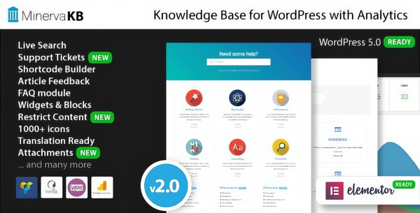 Minerva Support – Knowledge Base, FAQ, Glossary, Tickets 2.0.7