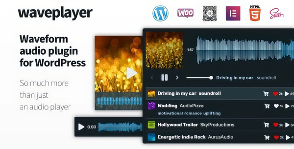 WavePlayer – Waveform Audio Player for WordPress 3.5.4
