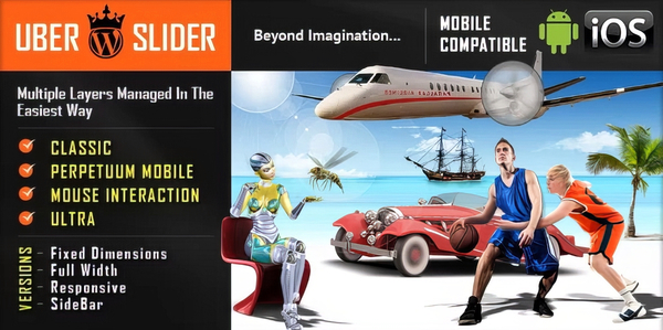 UberSlider - Layer Slider WordPress Plugin