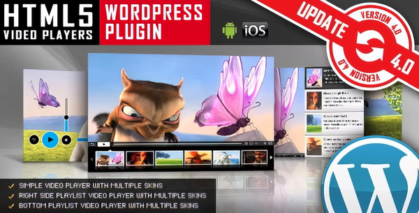 HTML5 Video Player WordPress