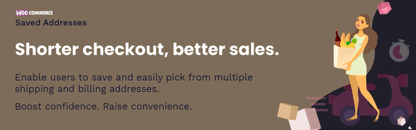 Saved Addresses For WooCommerce 2.7.0