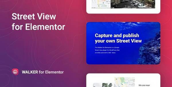 Google Street View for Elementor - Walker