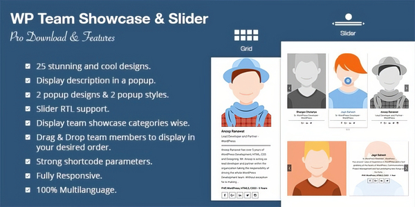 WP Team Showcase And Slider Pro 1.4.2