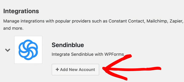 WPForms Sendinblue Addon 1.3.0