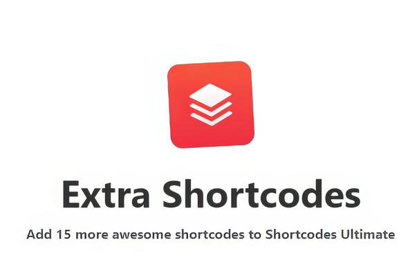 Extra Shortcodes 1.8.2