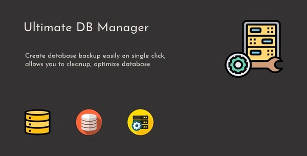 Ultimate DB Manager – WordPress Plugin 1.0.3