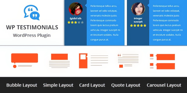 WP Testimonials – Plugin For Displaying & Managing Testimonials 1.0.9