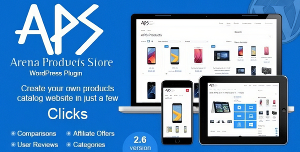 Arena Products Store - WordPress Plugin