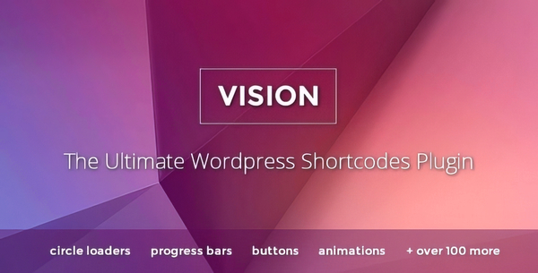 Vision – WordPress Shortcodes Plugin 3.4.3