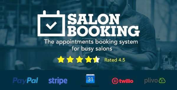 Salon Booking Pro – WordPress Plugin 10.9
