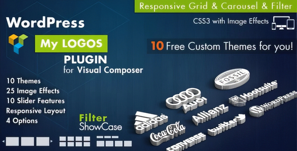 Logos Showcase for WPBakery Page Builder WordPress 2.8