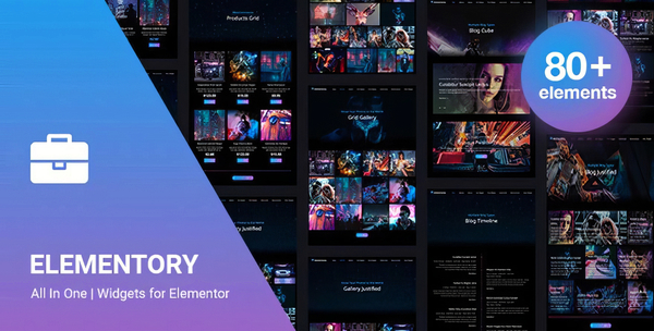 Elementory – Elementor Ultimate Addons 4.0