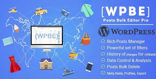 WPBE - WordPress Posts Bulk Editor Professional