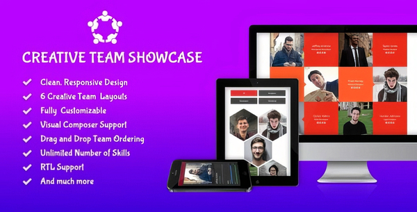 Creative Team Showcase – Team Showcase Plugin 2.7.0