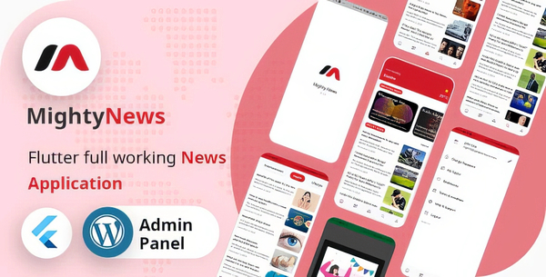 Mighty News – Flutter News App with WordPress backend 1.3.2
