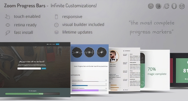 Progress Bars / Counters for Visual Composer – Infinite Customizations 2.10