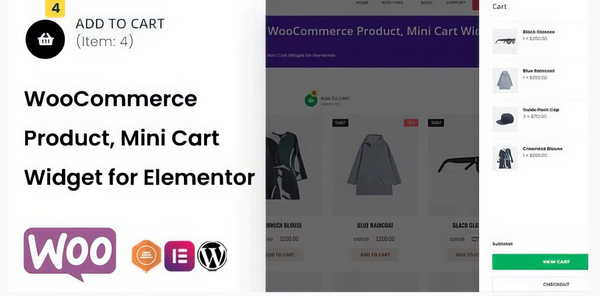 TFMiniCart&Product - WooCommerce Product, Mini Cart Widget for Elementor