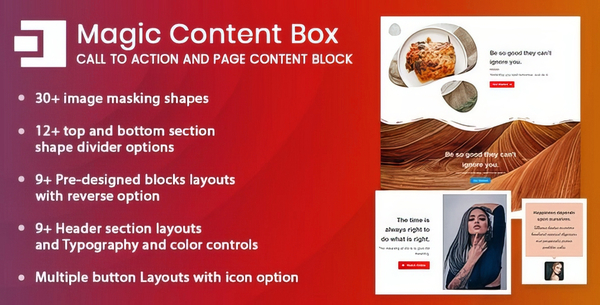 Magic Content Box Block for WordPress Gutenberg