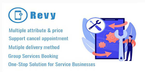 Revy – WordPress Booking System for Repair Service Industries 1.15