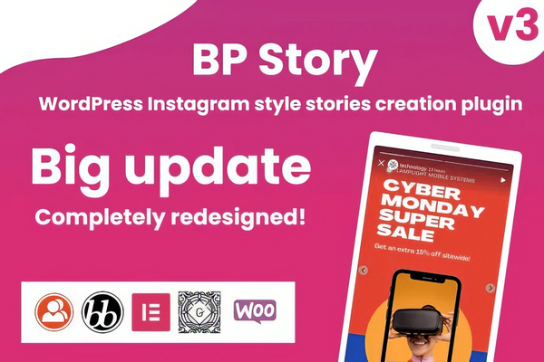 Instagram style stories for WordPress - BP Story