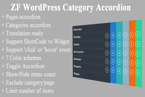 ZF WordPress Category Accordion