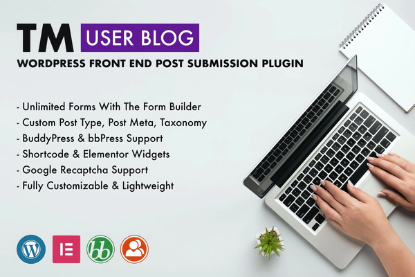 TM User Blog β WordPress Front End Post Submission Plugin 1.3