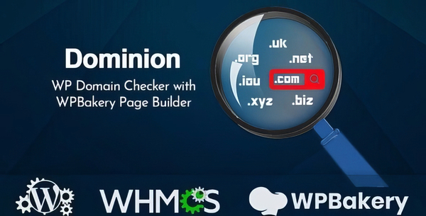 Dominion – WP Domain Checker with WPBakery 1.9.6