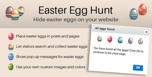 Easter Egg Hunt WP Plugin 1.2.1