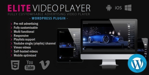 Elite Video Player WP Plugin 10.0.1