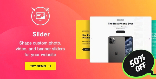 Slider – WordPress Image Slider Plugin 1.0.0