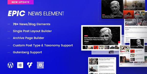 Epic News Elements WP Plugin