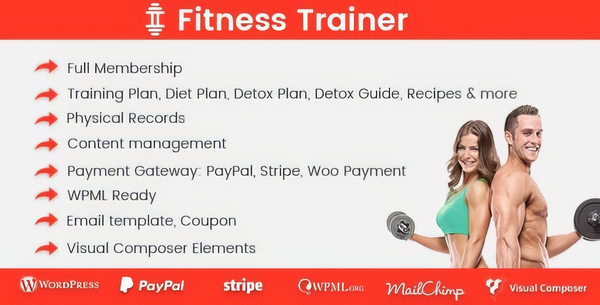 Fitness Trainer WP Plugin