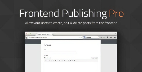 Frontend Publishing Pro 3.11.0