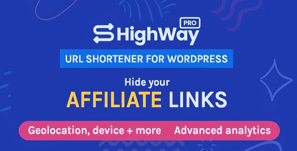HighWayPro – URL Shortener & Link Cloaker for WordPress 1.5.5