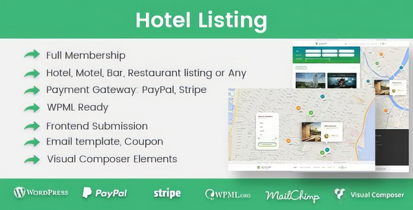 Hotel Listing WP Plugin